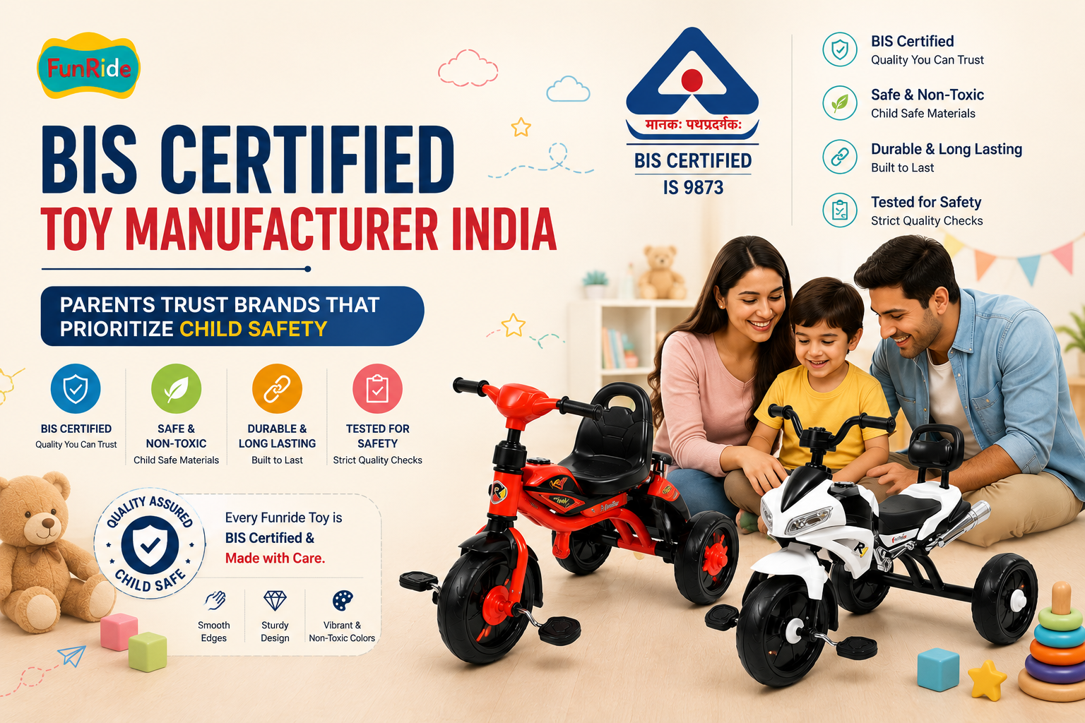 BIS Certified Toy Manufacturer India: Why Safety and Compliance Matter in Toy Manufacturing