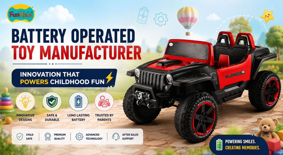 Battery Operated Toy Manufacturer - Innovation That Powers Childhood Fun