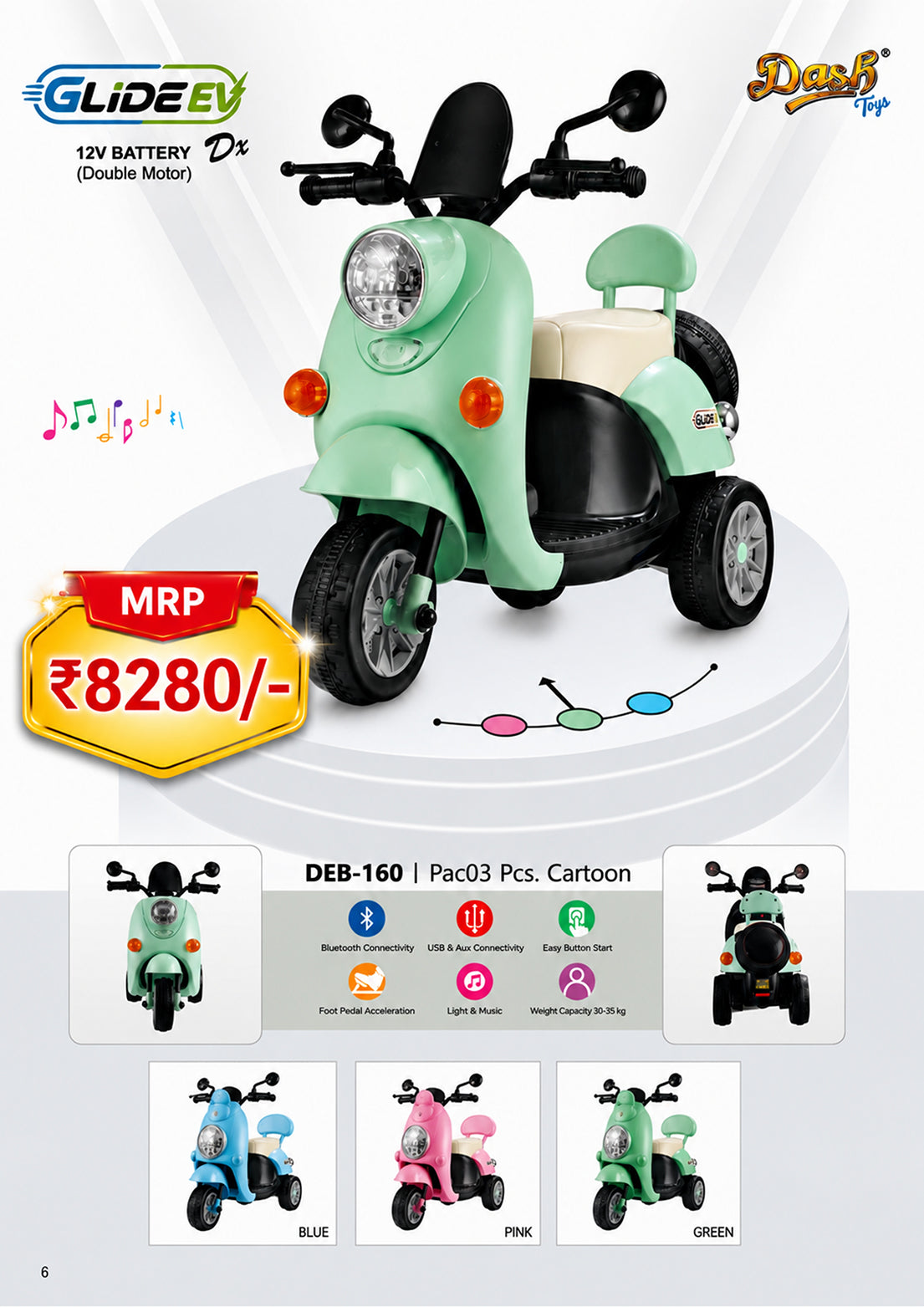 GLIDE DX SCOOTER EV