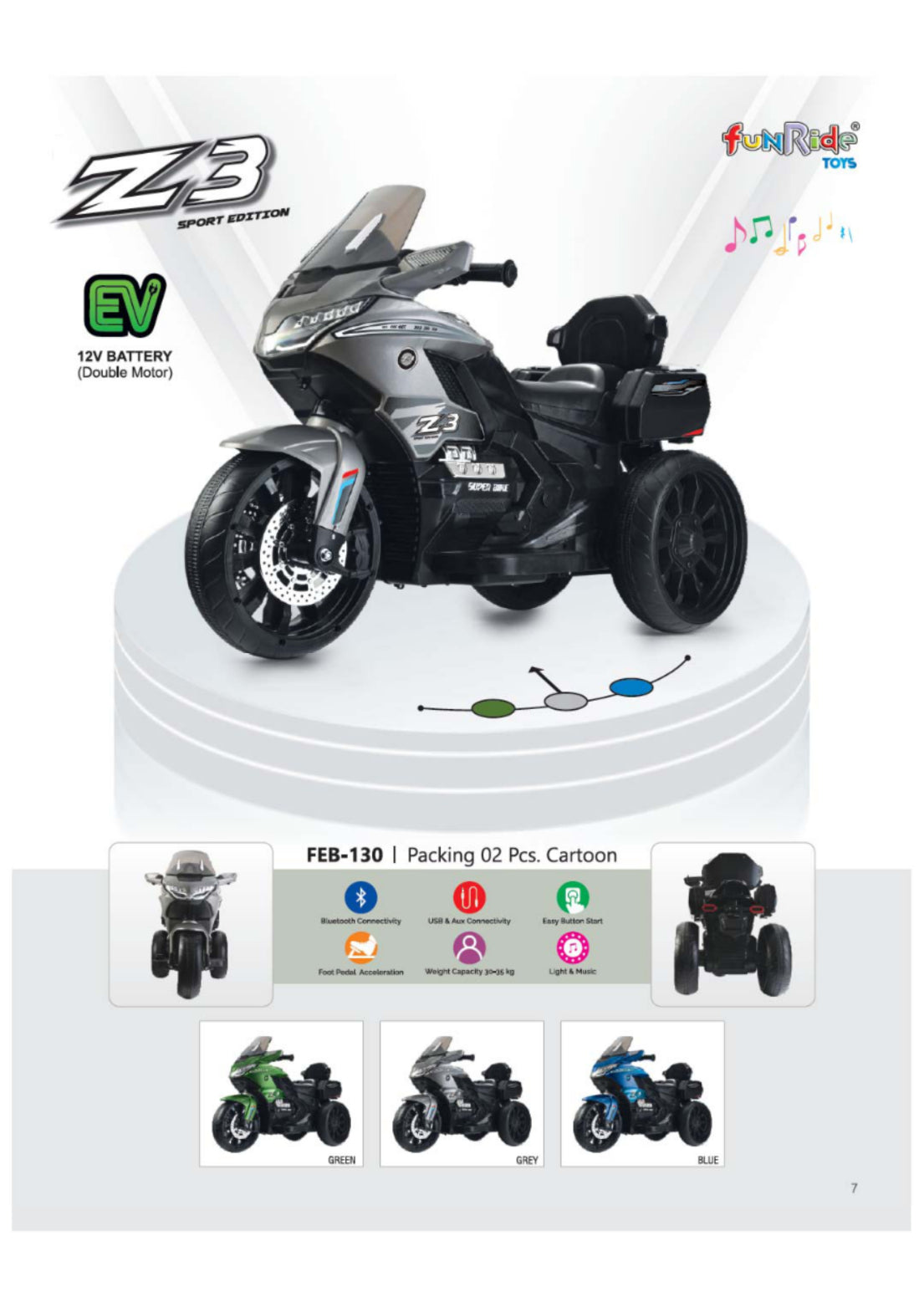 Z-3 PLUS SUPER BIKE EV